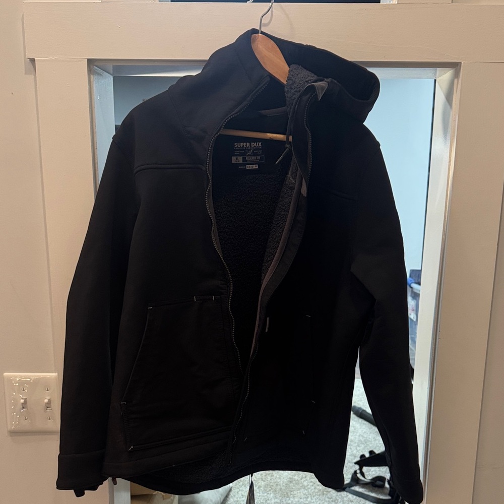 Women’s Carhartt XL Rain Defender Black Hooded Jacket brand new